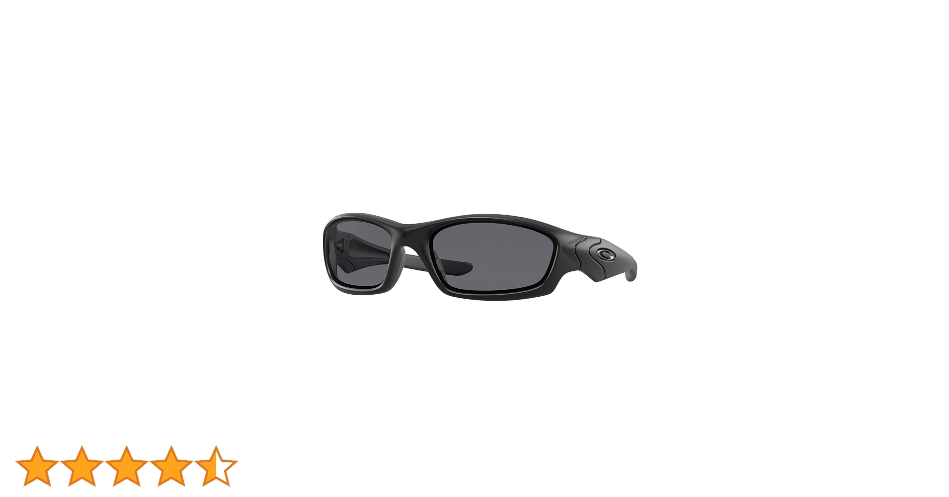Oakley Men's Oo9039 Straight Jacket Sport Sunglasses, Matte Black